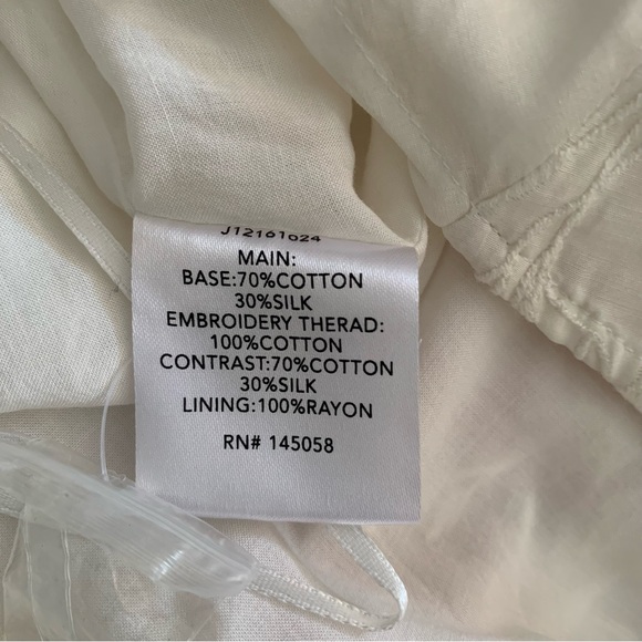 The Jetset  Diaries Monta Vista Embroidered Cotton  Romper Size L - Picture 11 of 12